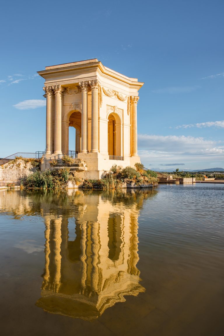 Montpellier city in France